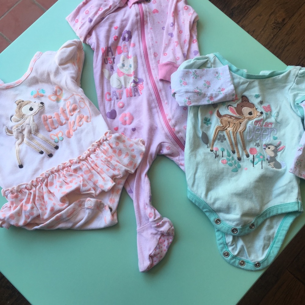 Bundle Disney baby Girl clothes
